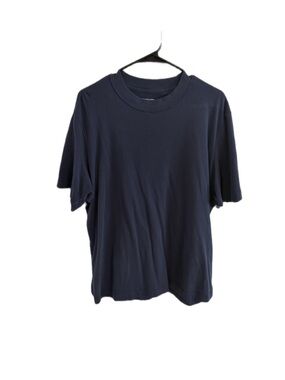 Abercrombie & Fitch Vintage-Inspired Tee, Navy Size Large (Oversized-Fit)